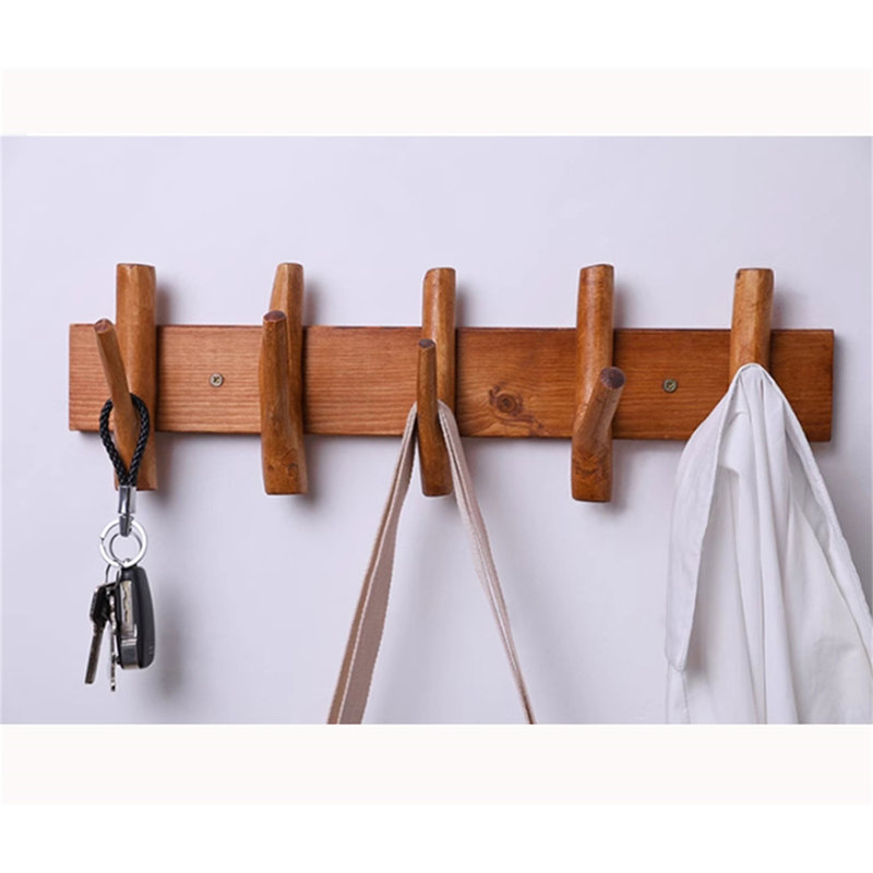 Branchout Solid Wood Hook Rack