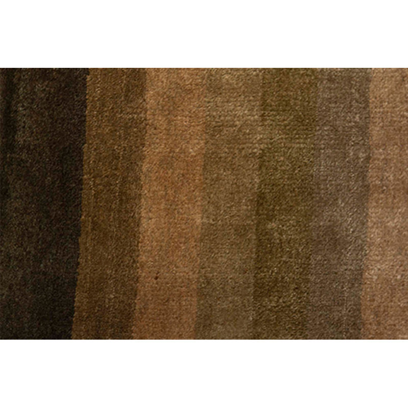 Striped Area Rug in Brown