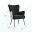 Fauteuil d'appoint noir