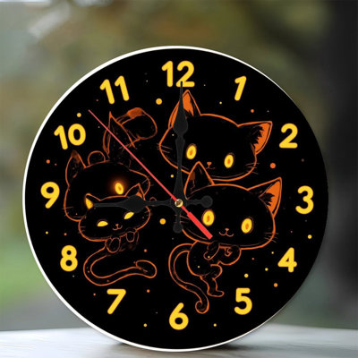 Cats Clock Design