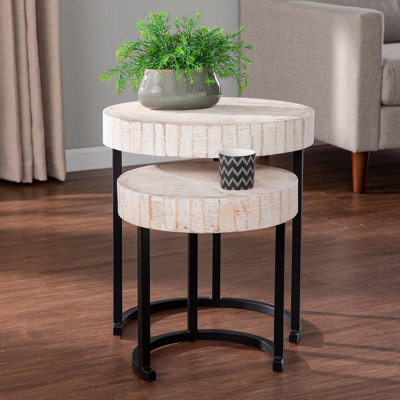Ensemble de 2 tables gigognes Kennerly