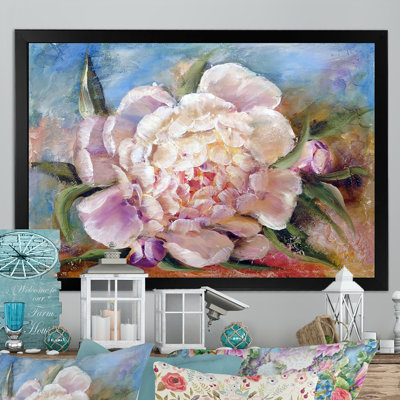 " Pink Peonie " Painting Print