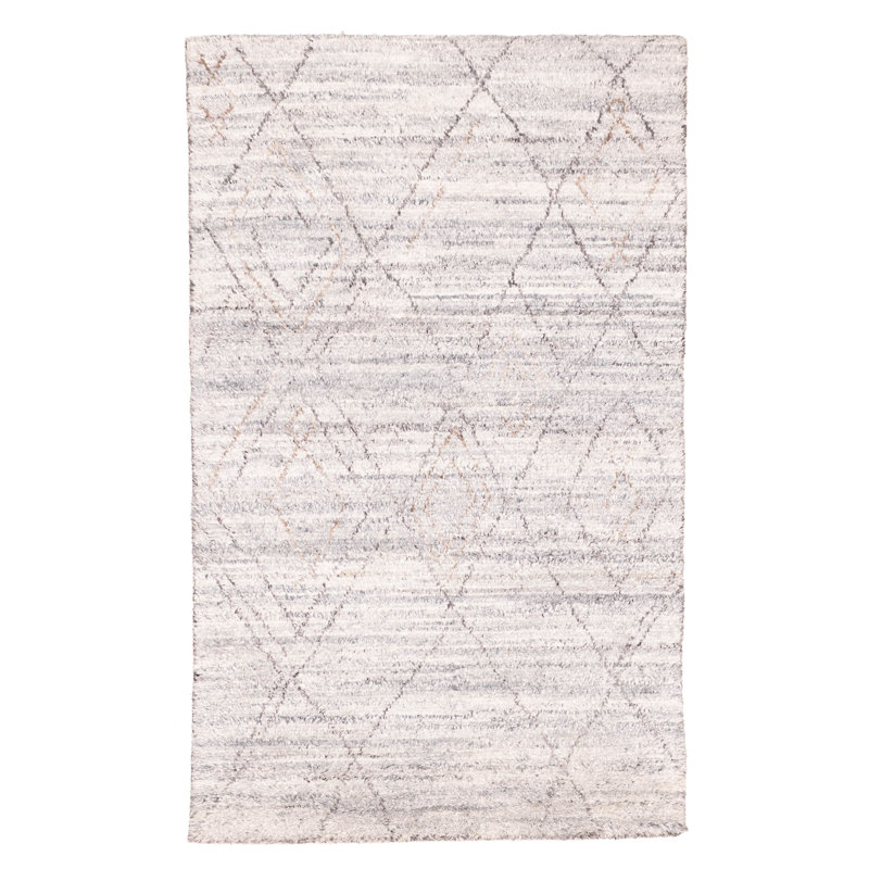 Tapis gris Tangier 5 pi 1 po x 8 pi 2 po