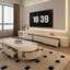 Solid Coffee Table with Storage