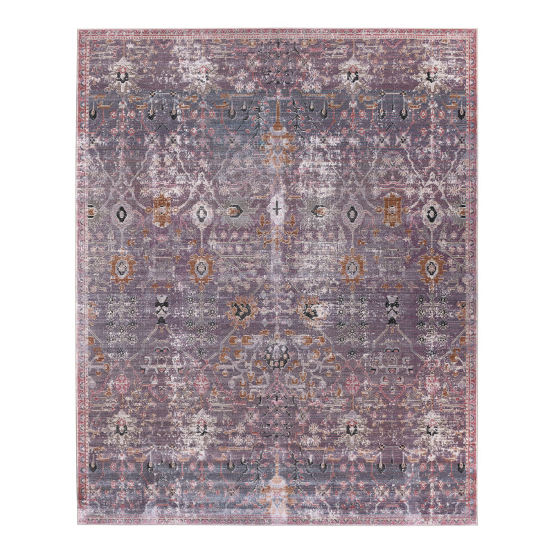 Tapis à poils longs Forand, Rectangle 4 pi x 5 pi 7 po