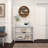 Sasha 3 Piece Circle Rattan Tiered Shelf