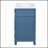 30-Inch Blue Bathroom Vanity with Ceramic Sink, Solid Wood, Soft-Closing Doors, and Ample Storage for Modern Elegance