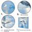 Décoration murale «Whales Serenity» - Baleine-1309947076-1309947077-1309947072