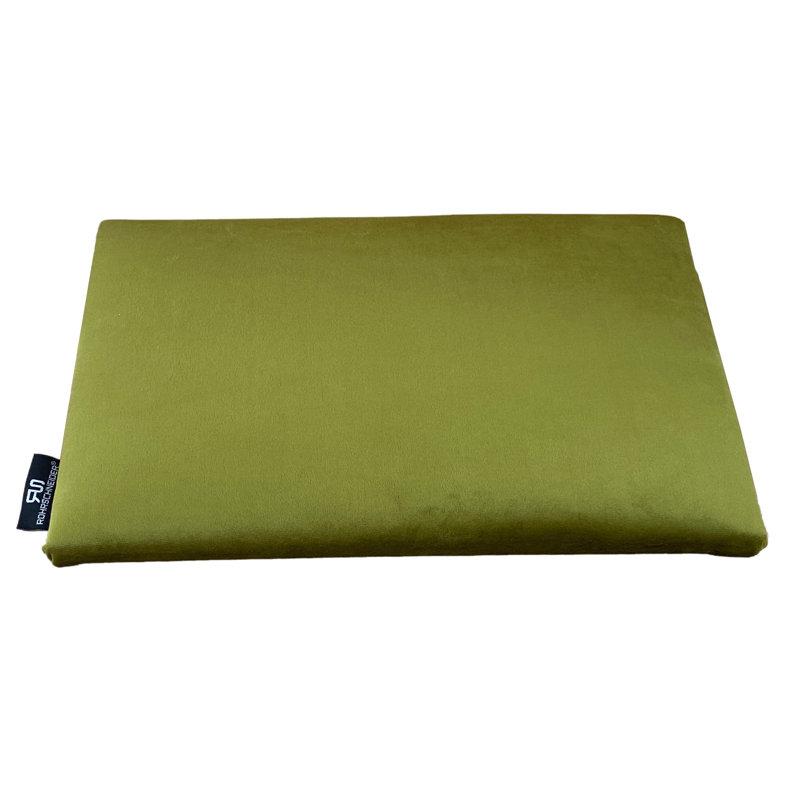 Velvet Pet Bed, Olive Green