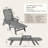 Adjustable Reclining Outdoor Chaise Lounge-1074147511
