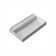 WS Bath Collections Unit Plus 18.1'' Glossy White Porcelain Rectangular Vessel, Wall Mount Bathroom Sink with Overflow
