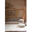 Hippy Hand Tufted Cotton Polka Dots Area Rug in Green/Beige