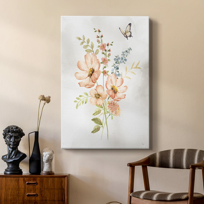 Summer Arrangement II - Gallery Cavas, H 12 po x l 8 po