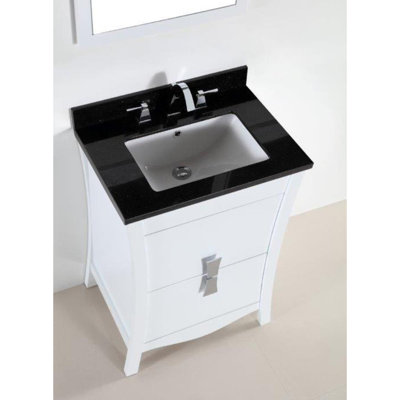 Pisa 24.49'' Single Bathroom Vanity with Top