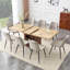 Extendable Dining Table Sets With Storage, Mdf Metal Modern Design For Different Spaces