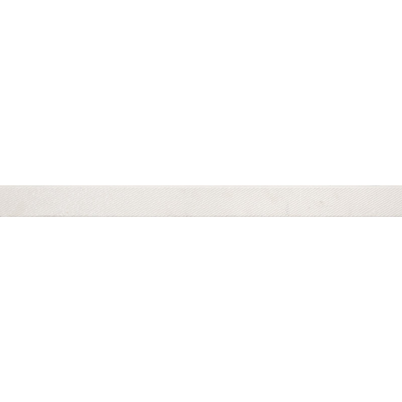 Carreau en porcelaine bullnose 2 po x 23,5 po Penthouse, Blanc fantaisie mat