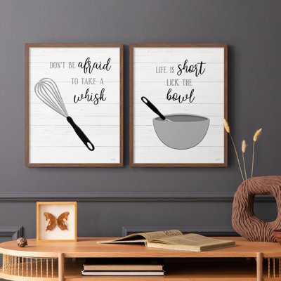 Take A Whisk-Premium Framed Print -Ready to Hang - No Nails Required - No Nails Required