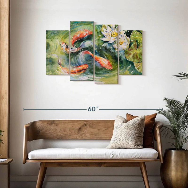Étang Brampt de Koi, H 27 po x l 43 po