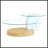 Contemporary Artistic Double Layer Coffee Table