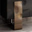 Vitrines en bois manufacturé noir-121250449