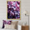 «Flowers Whispering Lilacs» sur impression sur toile