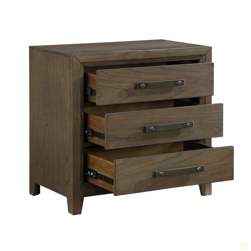 Table de chevet 3 tiroirs