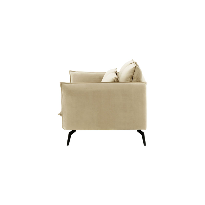 Glausen 2 Seater Loveseat, Beige