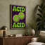 Acid Rave Retro 1 Piece Wrapped Canvas Wall Art-936325437-936325431