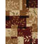 Tapis bordeaux Ponca-902707568