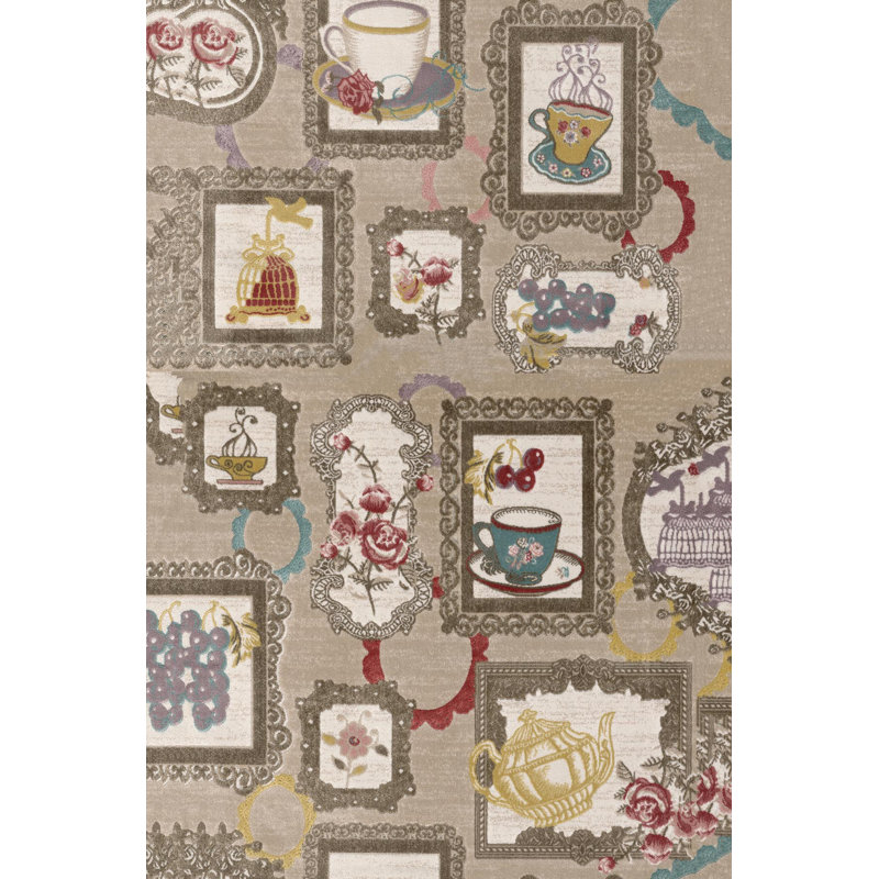 Premium Hall Carpet, 2.6 x 6.6 Feet, 100% Polyester, 650 g/m² | Antibacterial, Non-Slip Underside, 0.3 in Pile Height | Machine Washable, 3D Digital Printing | Durable & Stylish for Any Entryway or Living Room
