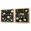 Motif floral côtier serein - ensemble de collage abstrait botanique carré de 2-101849573-101849576