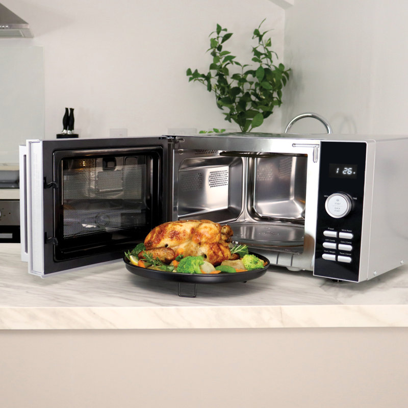 Statesman30L 900W Digital Combination Microwave Black, Silver
