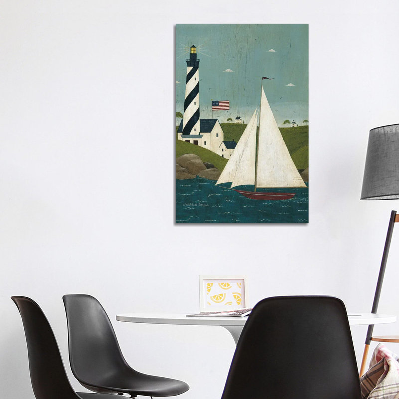 «Coastal Breeze», reproduction d'art murale encadrée, H 40 po x l 26 po, Toile tendue, Ne s’applique pas
