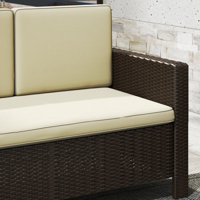 Jett 4 - Person Patio Conversation Set with Cushions