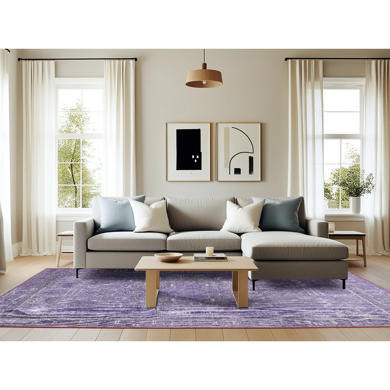 Hermanni Oriental Indoor Rug, Rectangle 6' x 9'