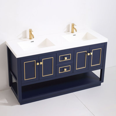 Ensemble de meuble-lavabo double 61 po Thome