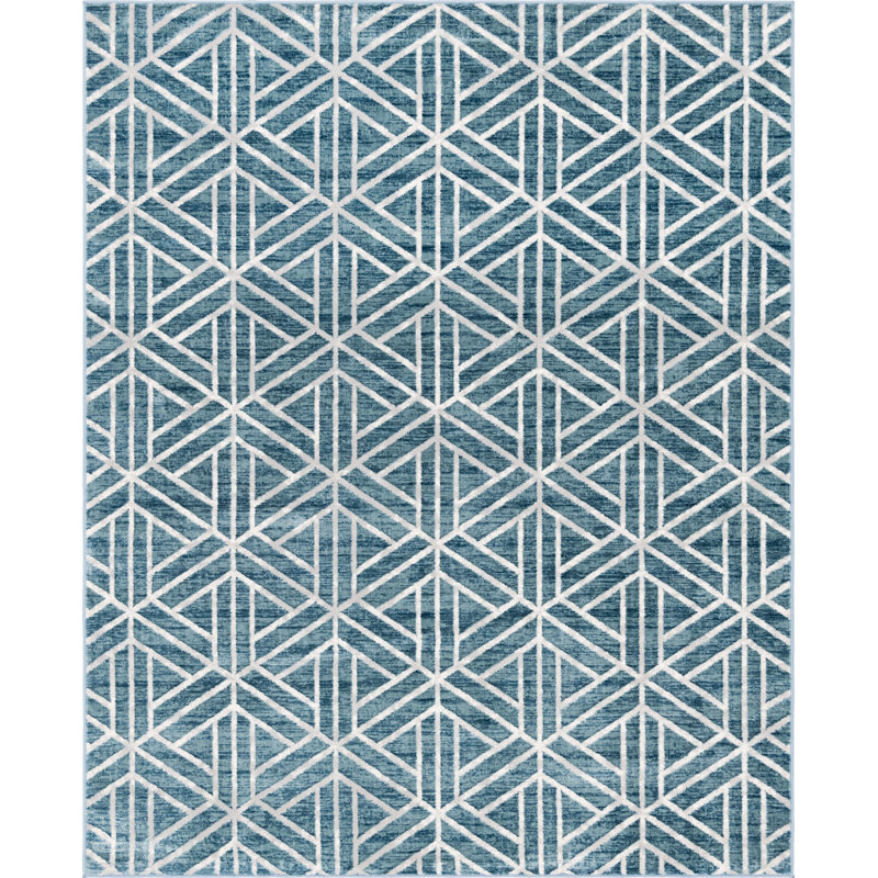 Nucla Geometric Indoor Rug, Rectangle 8' x 10'