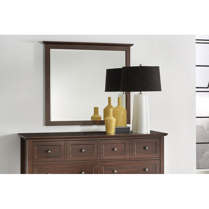 Miroir rectangulaire traditionnel Mowgli