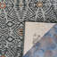 Tapis noir d'intérieur à motif géométrique fumée Hause-1809830072
