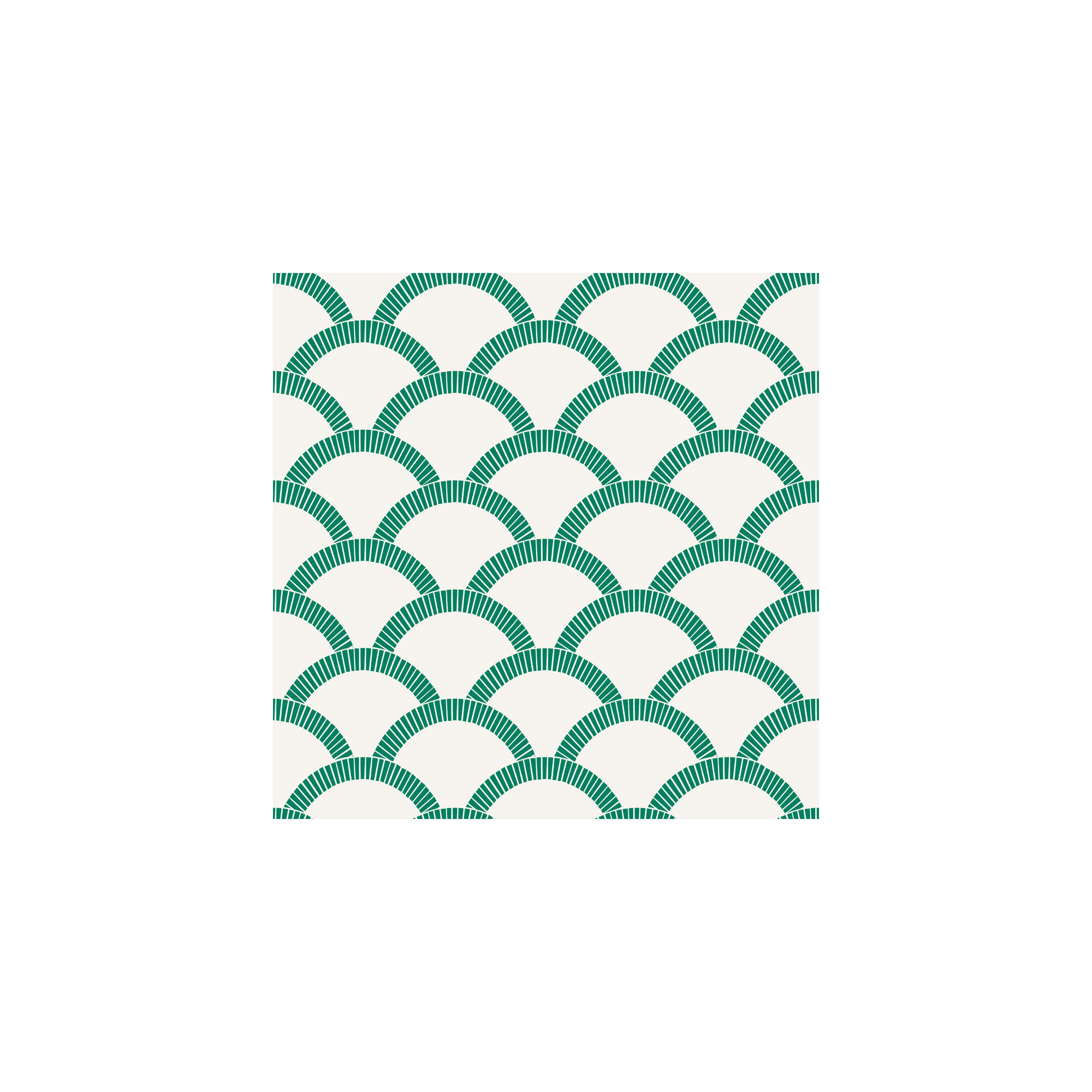 Mosaic Scallop Peel And Stick Wallpaper, Emerald Green, 1.75 kg