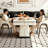Modern Minimalist Height Adjustable Multi-Functional Fully Automatic Coffee Table, Mahjong & Dining Table for Chinese Rules