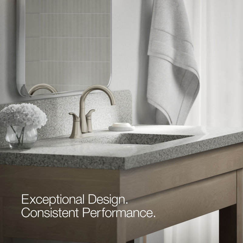 Simplice Centerset Bathroom Sink Faucet, 1.2 Gpm, Chrome