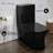 Concorde One Piece Square Toilet Dual Flush in Glossy Black 1.1/1.6 gpf-1982268218-1988336525