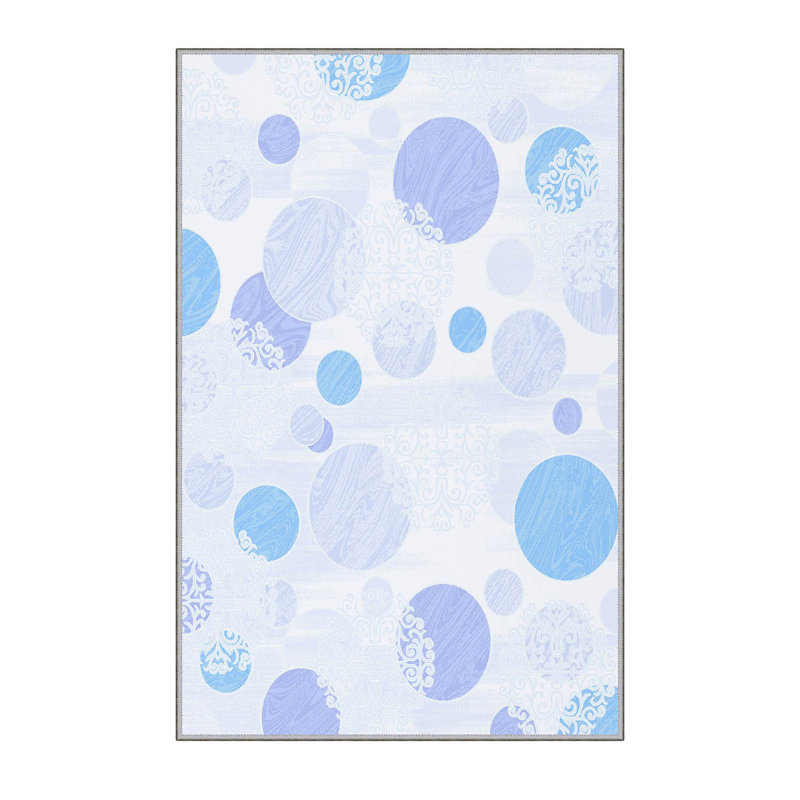 Stylish Hall Carpet (39.4 x 78.7 inches), 100% Polyester, 0.3 in Pile Height | Antibacterial, Non-Slip Underside, Machine Washable | 3D Digital Printed Design, Durable & Soft for Home Décor