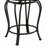 Abbottsford Swivel Upholstered Counter Stool with Metal Frame-1593407729