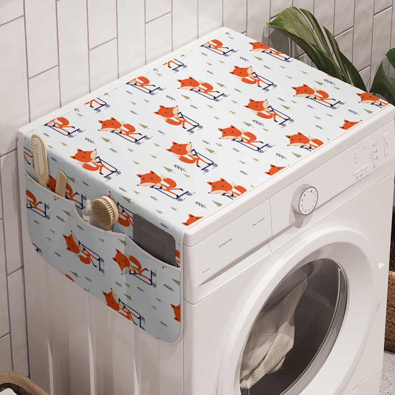 Machine à laver East Urban Home Fox en paquet de 2 47 po x 18,5 po