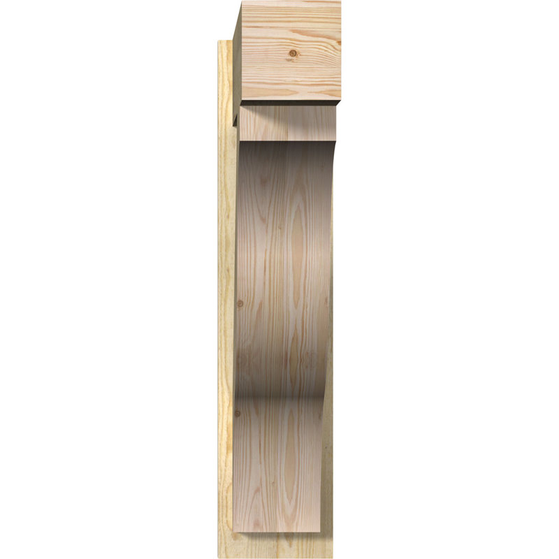 Jeu de blocs Funston, 8" W Douglas Fir (Rough Sawn), P 32 po x H 36 po