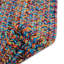 Tapis de zone bleu ciel abstrait Phoebe-676076376