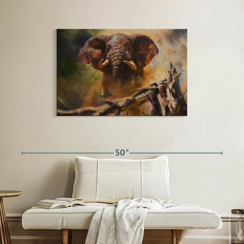 Brampt Elephant's Dream, 26" H x 39" W