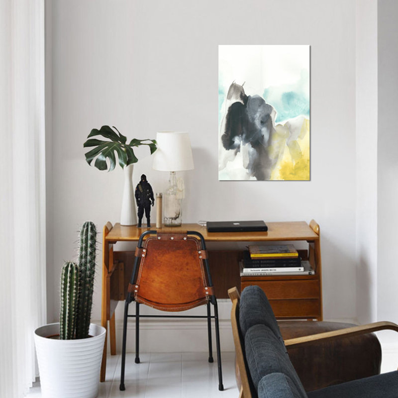 «Geode Mirage I», impression sur toile, H 26 po x l 18 po x P 1,5 po, Pas de tapis, Toile tendue